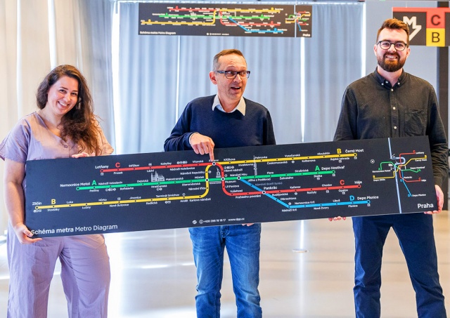В Праге тестируют новую схему метро