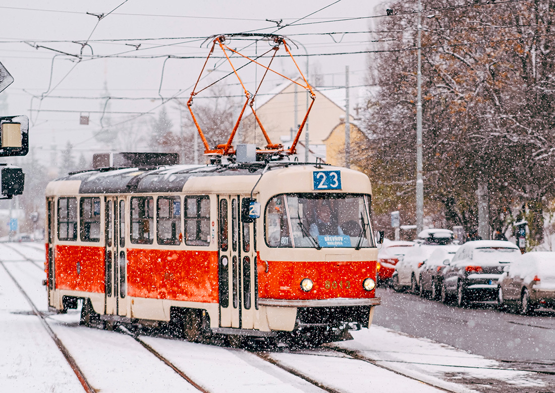 В связи с предрождественской суетой Прага усилит работу общественного транспорта