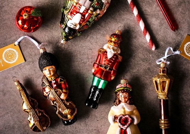 Красота: ёлочные игрушки ручной работы Glassor – идеальный подарок из Чехии