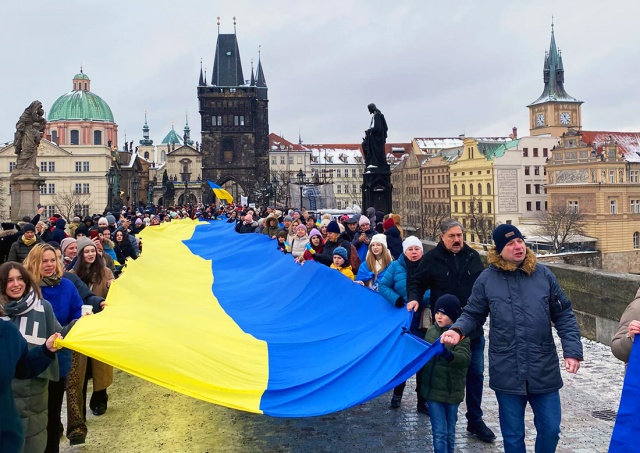 В воскресенье в центре Праги отметят День соборности Украины