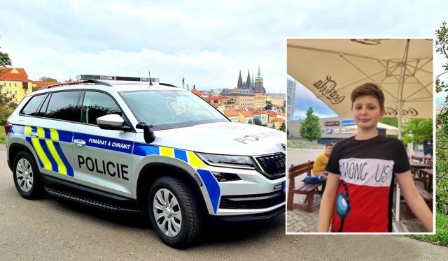 В Праге искали пропавшего украинского мальчика