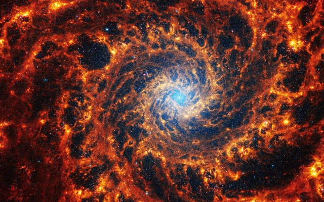 Телескоп «Джеймс Уэбб» сделал рекордно четкие снимки спиральных галактик