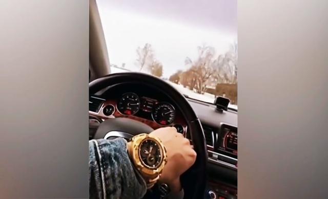 В Чехии недалекий водитель выложил в соцсети видео своего преступления