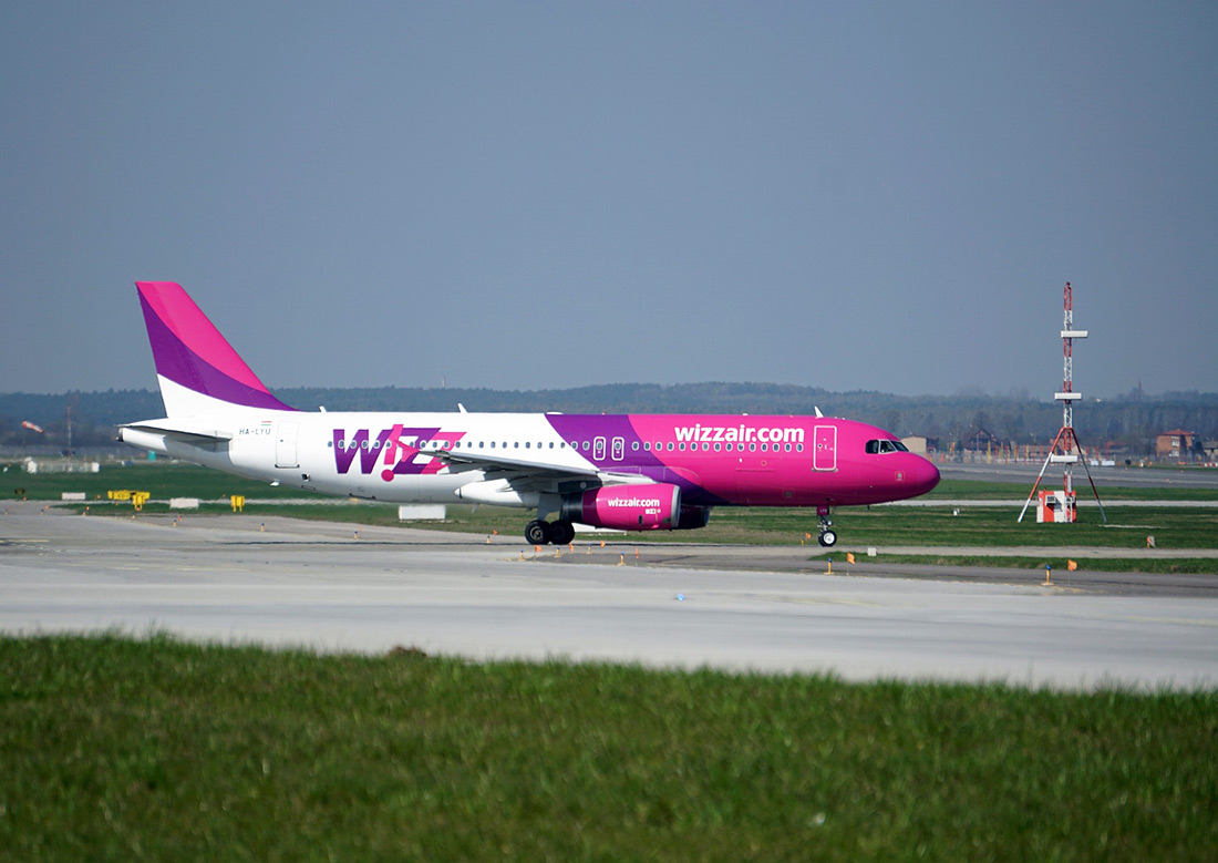 Wizz Air объявил скидку 20% на рейсы из Праги