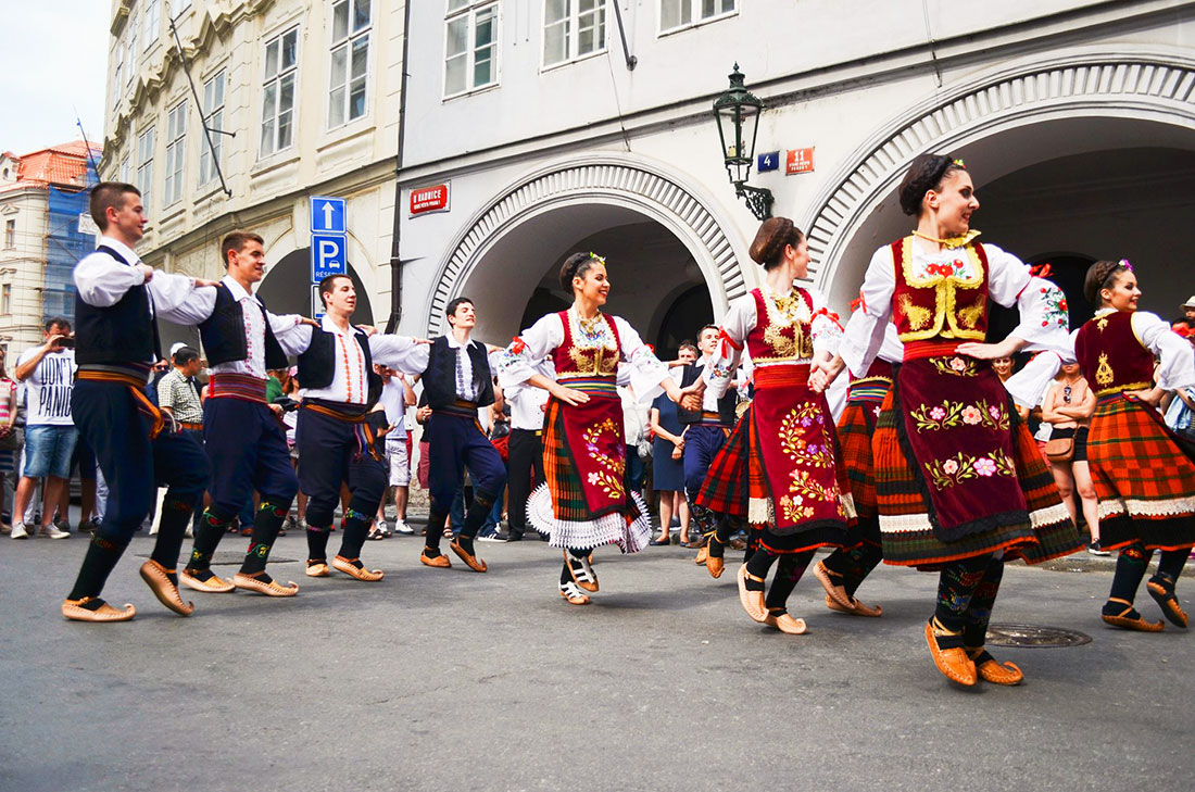 В центре Праги стартует международный фольклорный фестиваль