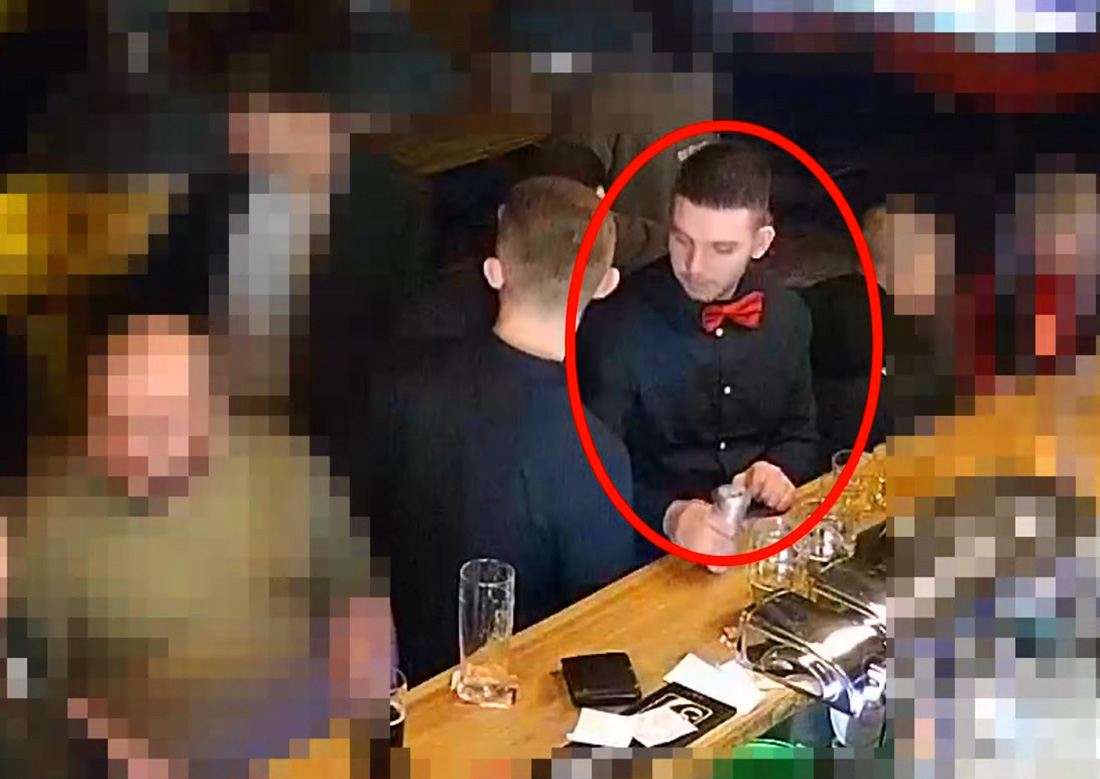 Кража бумажника в чешском баре попала на видео