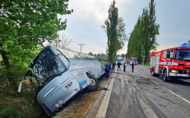 В Чехии в аварию попал автобус с детьми