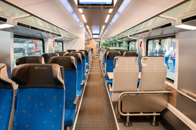 В Чехии представили новый поезд ComfortJet