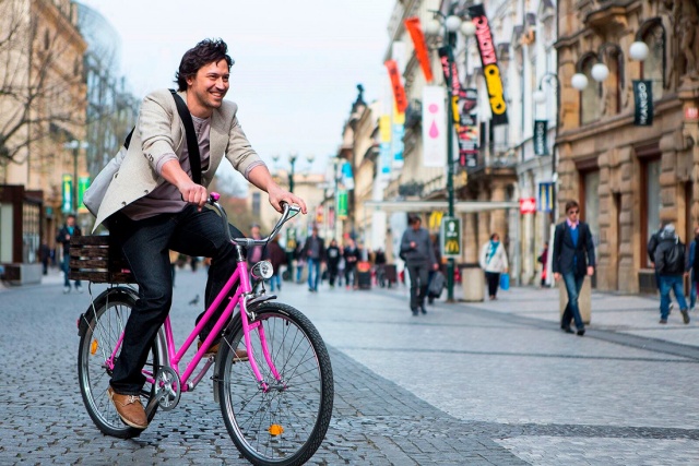 Бесплатный прокат велосипедов в Праге: статистика