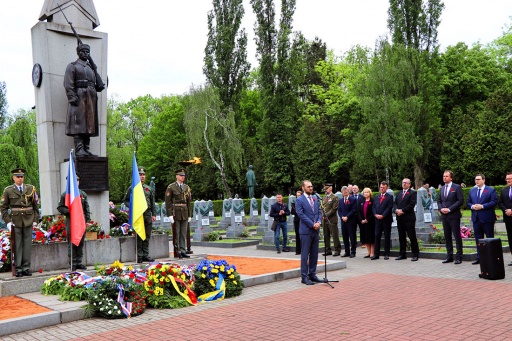 Посольство Украины и ведущие политики Чехии почтили память павших красноармейцев