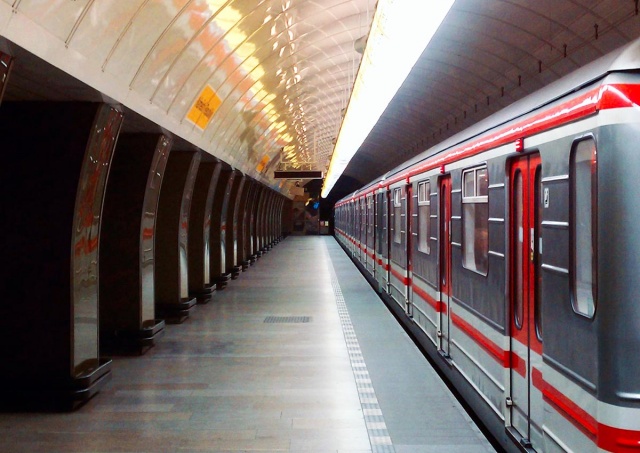 В метро Праги хозяйка не успела завести пса в вагон. Он погиб, когда поезд тронулся