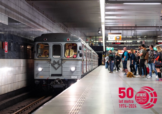 В среду в Праге пассажиров метро будут возить ретро-поезда