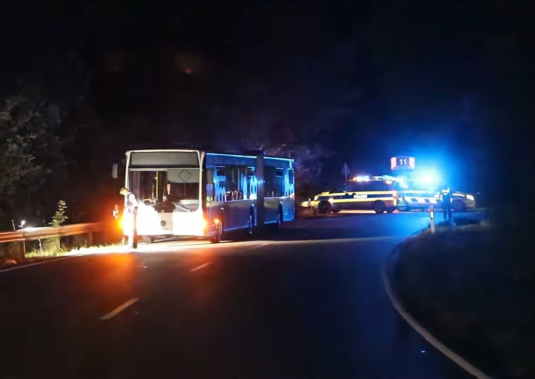 В Германии женщина ранила ножом шесть человек в автобусе