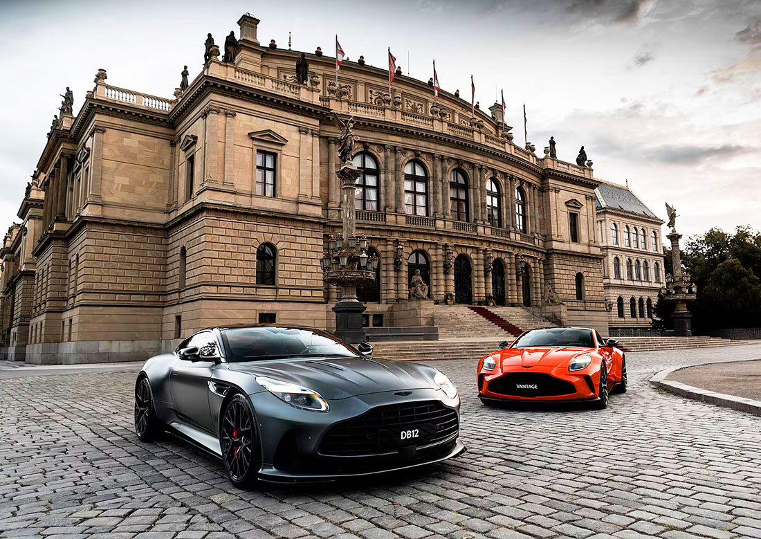 В Праге откроется первый официальный шоурум Aston Martin
