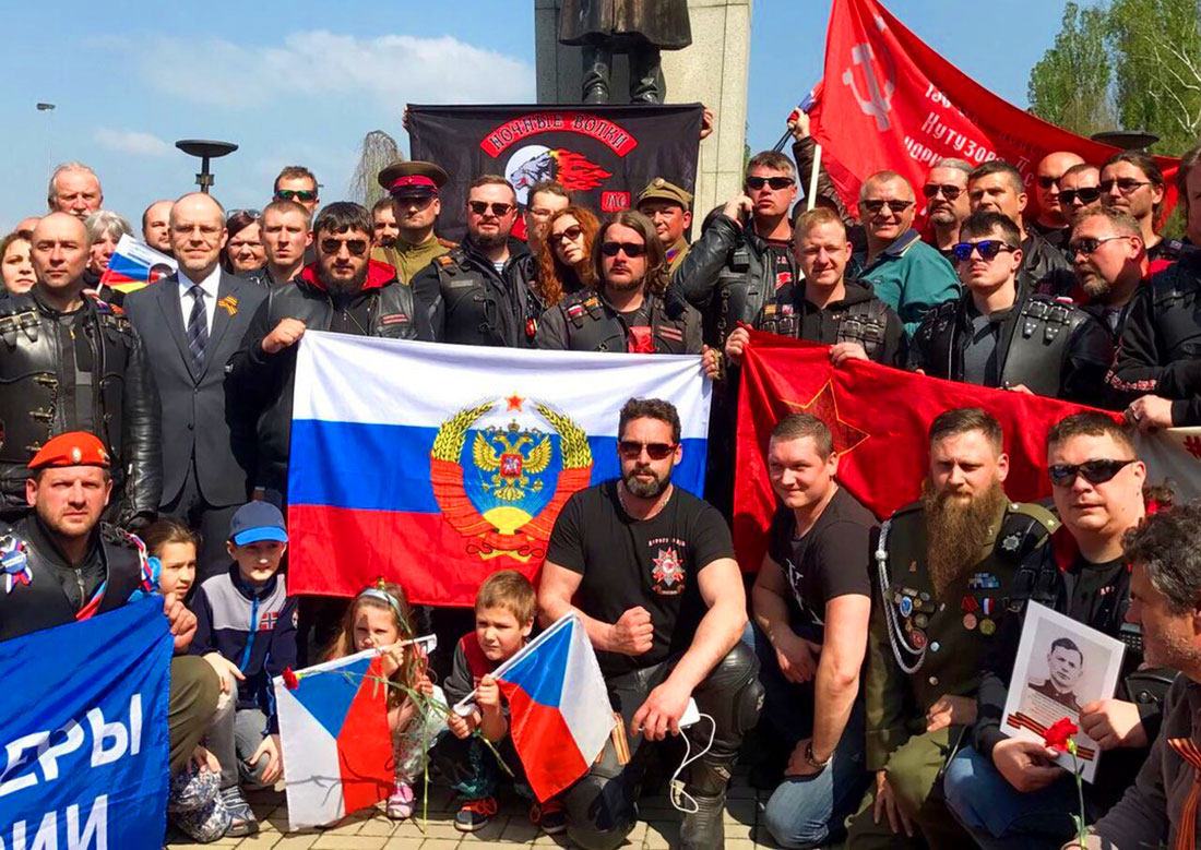 Суд ликвидировал чешское отделение «Ночных волков»