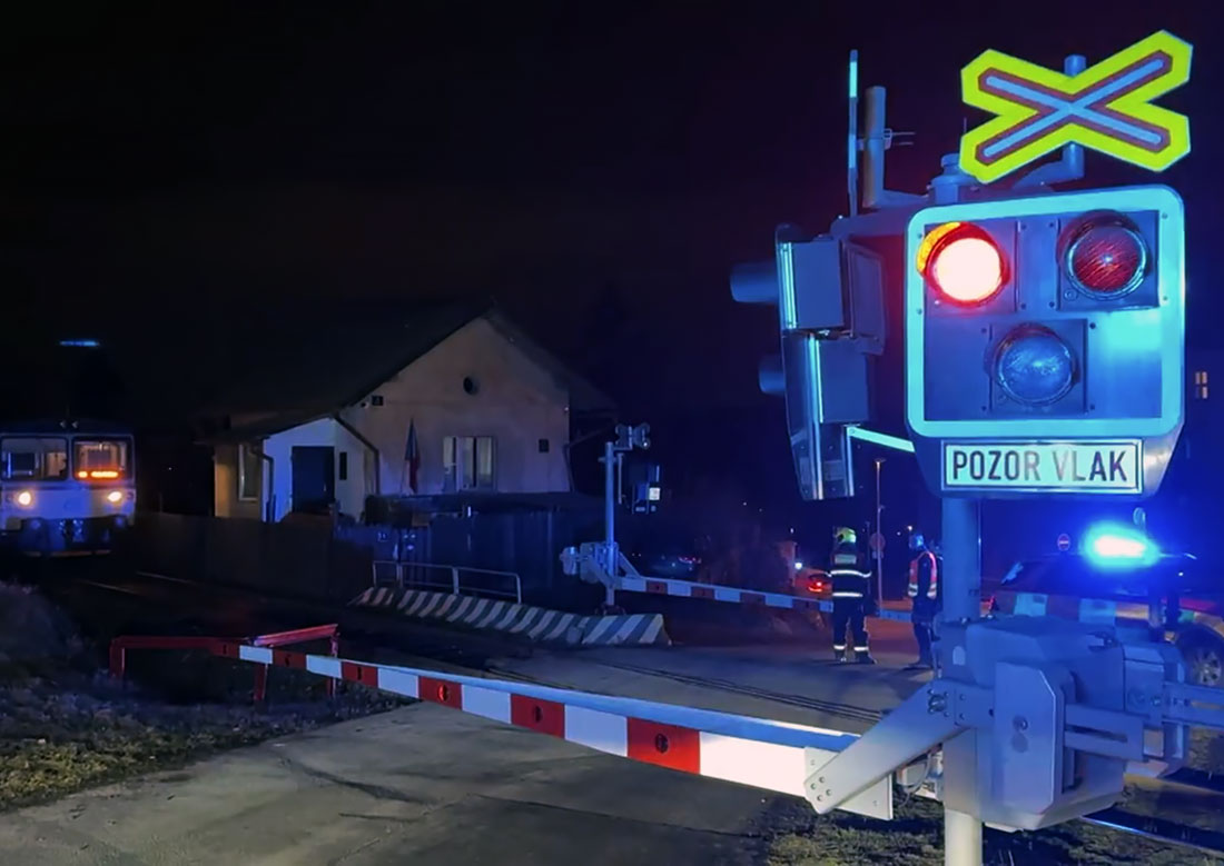 В Праге поезд сбил двух человек