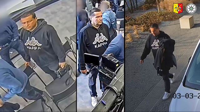 В Праге участник массовки украл сумочку из съемочной студии: видео