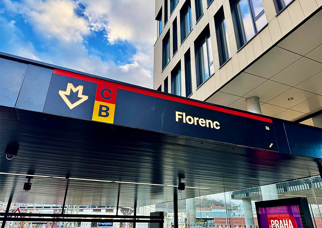 Станция метро Florenc возобновила работу