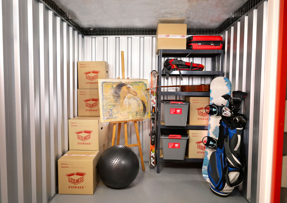 Messing Storage Тесно в квартире? Верните свой простор с Less Mess Storage