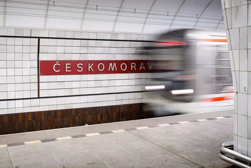 В Праге хотят переименовать станцию метро Českomoravská