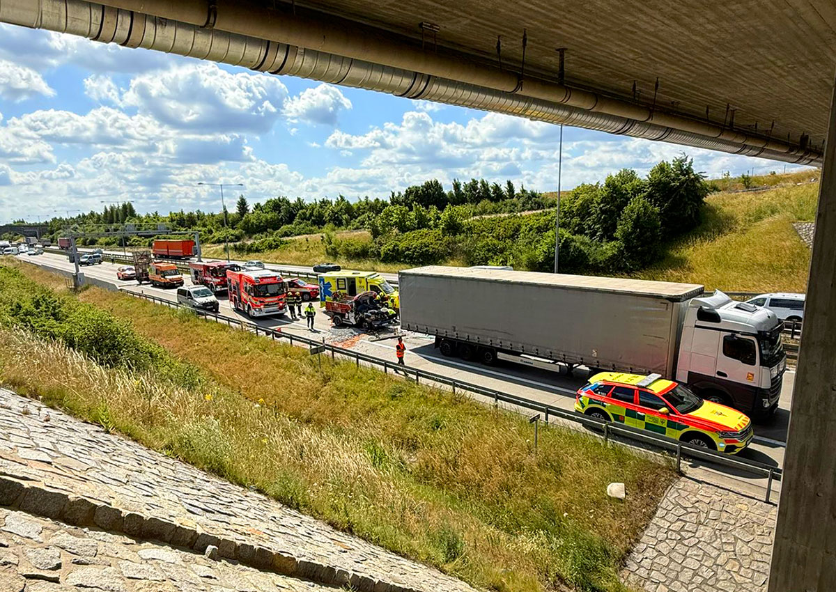 В Праге два человека погибли в результате ДТП
