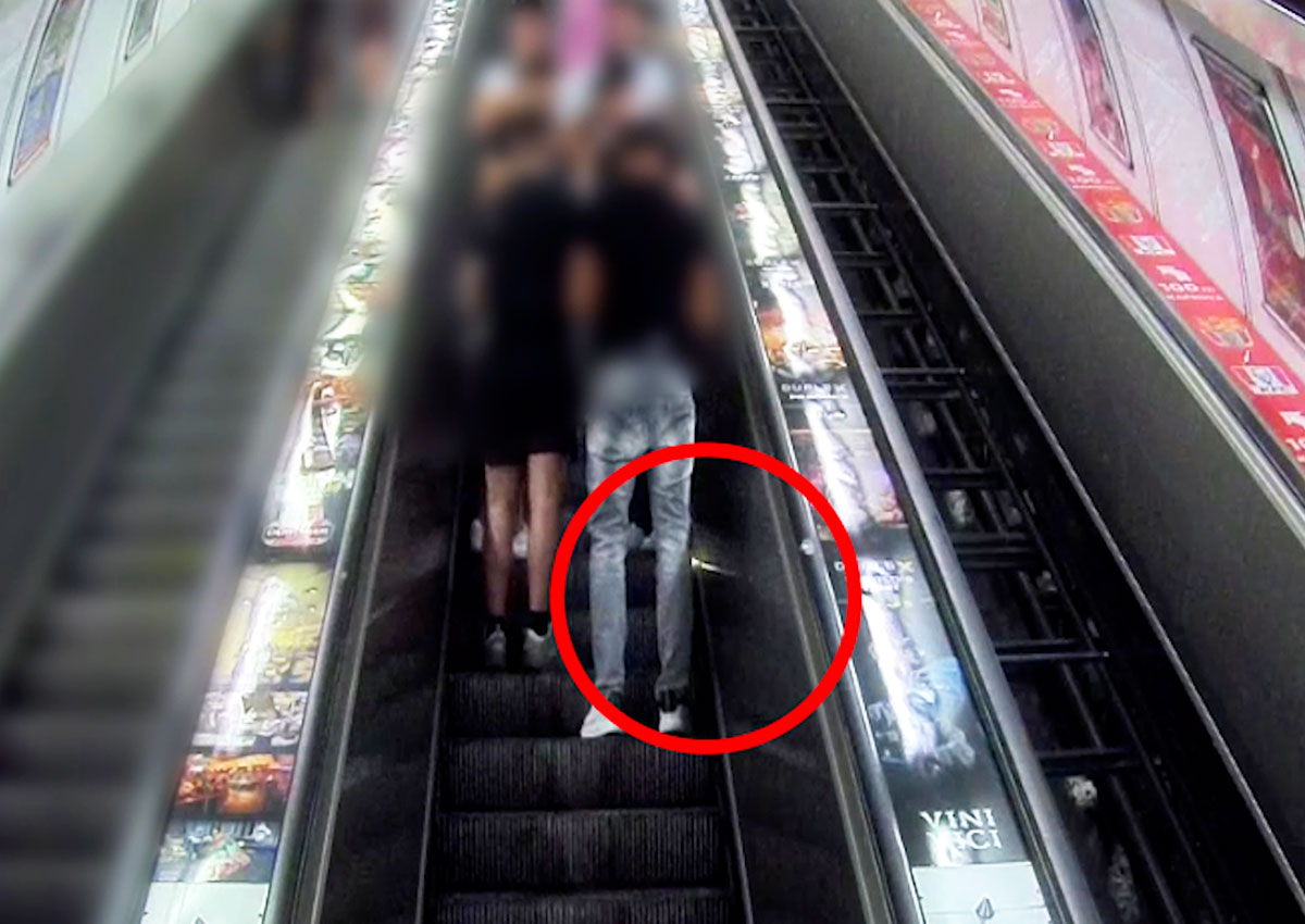 Полиция Праги показала, как загорелся эскалатор в метро: видео