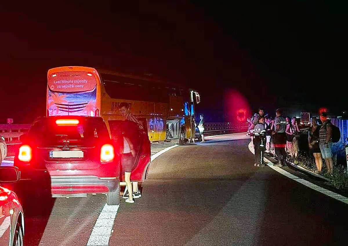 В Чехии пьяный водитель автобуса RegioJet чуть не угробил пассажиров
