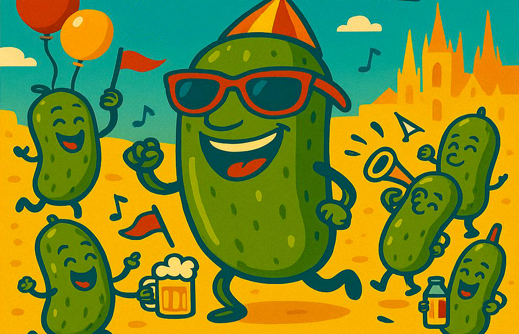 В Праге пройдет фестиваль маринованных огурчиков Pickles Prague Festival