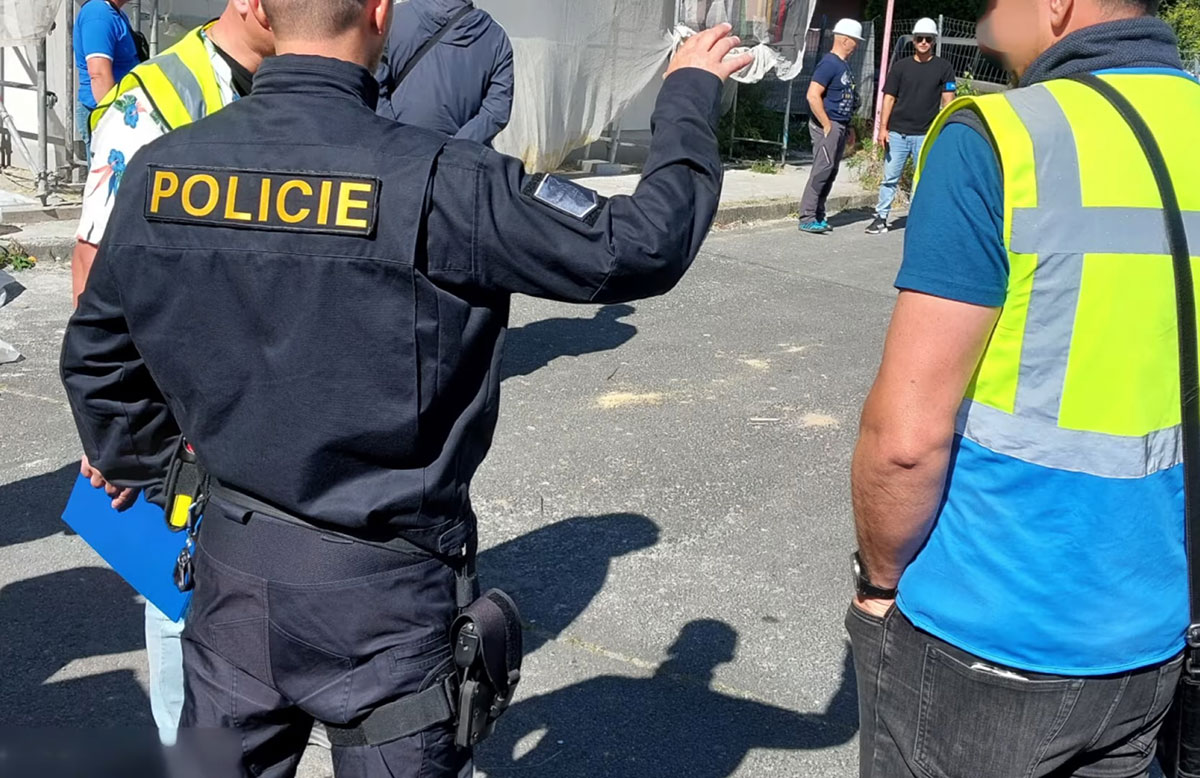 В Чехии полиция обошла стройки в поисках нелегалов