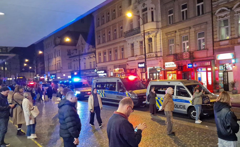 Полиция разогнала незаконную акцию сторонников Палестины в центре Праги