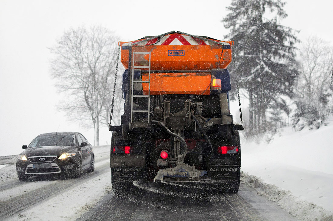 Предупреждение о гололедице объявлено в Чехии