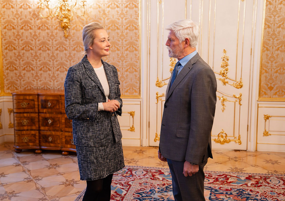 Президент Чехии принял в Пражском Граде Юлию Навальную 