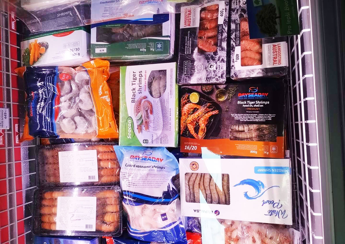 «Черная пятница» в магазинах морепродуктов в Праге: скидки до 40%