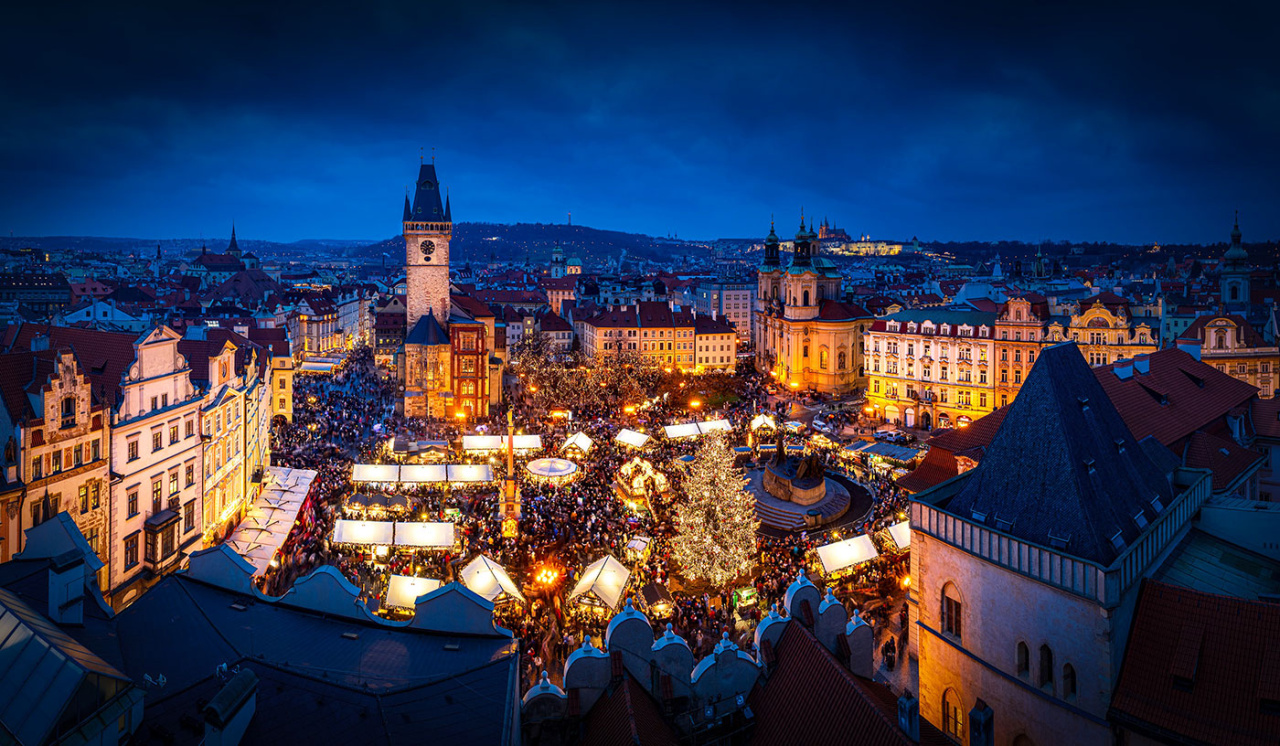 Рождественские ярмарки в Праге в 2025 году: график работы