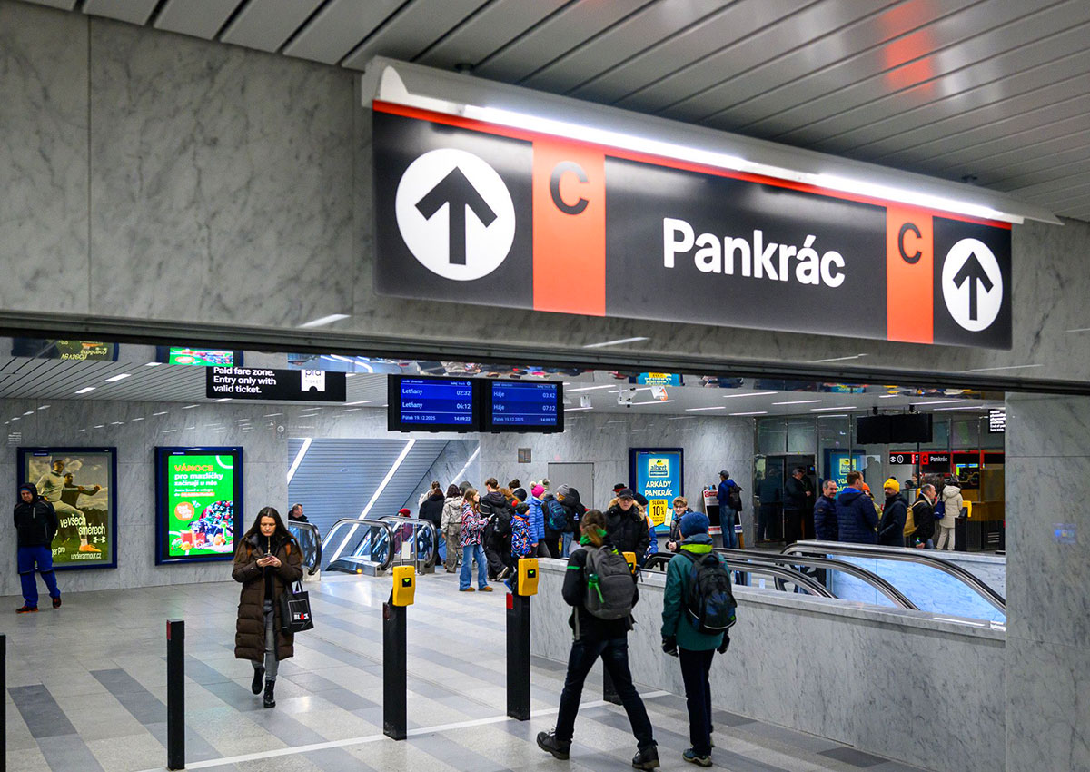 В Праге после реконструкции открылась станция метро Pankrác