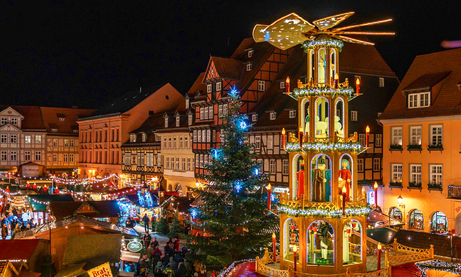 Идея однодневного путешествия из Праги: рождественская сказка фахверкового Кведлинбурга