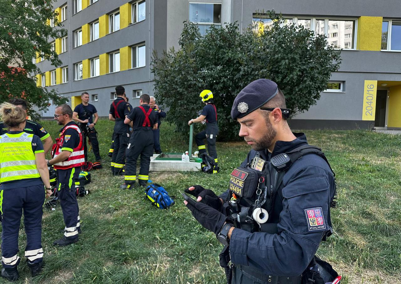 В Праге прорвало трубопровод: один погибший, двое раненых