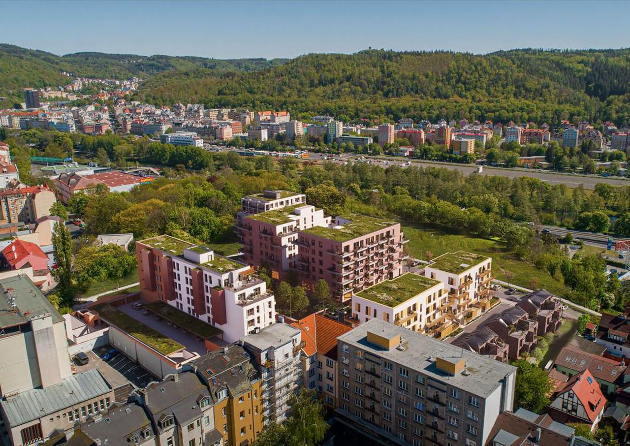 В Карловых Варах стартует продажа квартир и таунхаусов в комплексе Nové Centrum Karlovy Vary