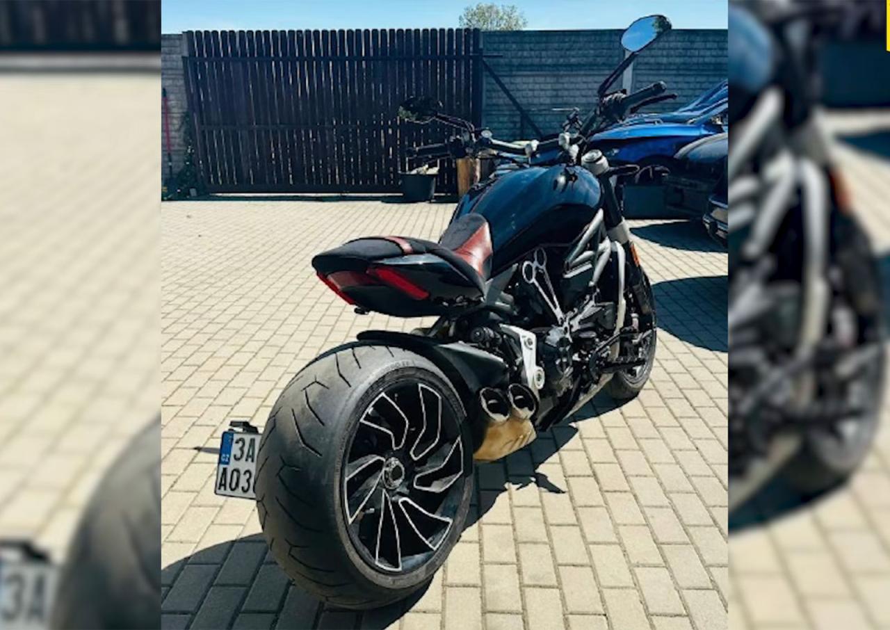 В Праге средь бела дня угнали мотоцикл стоимостью 350 тыс. крон