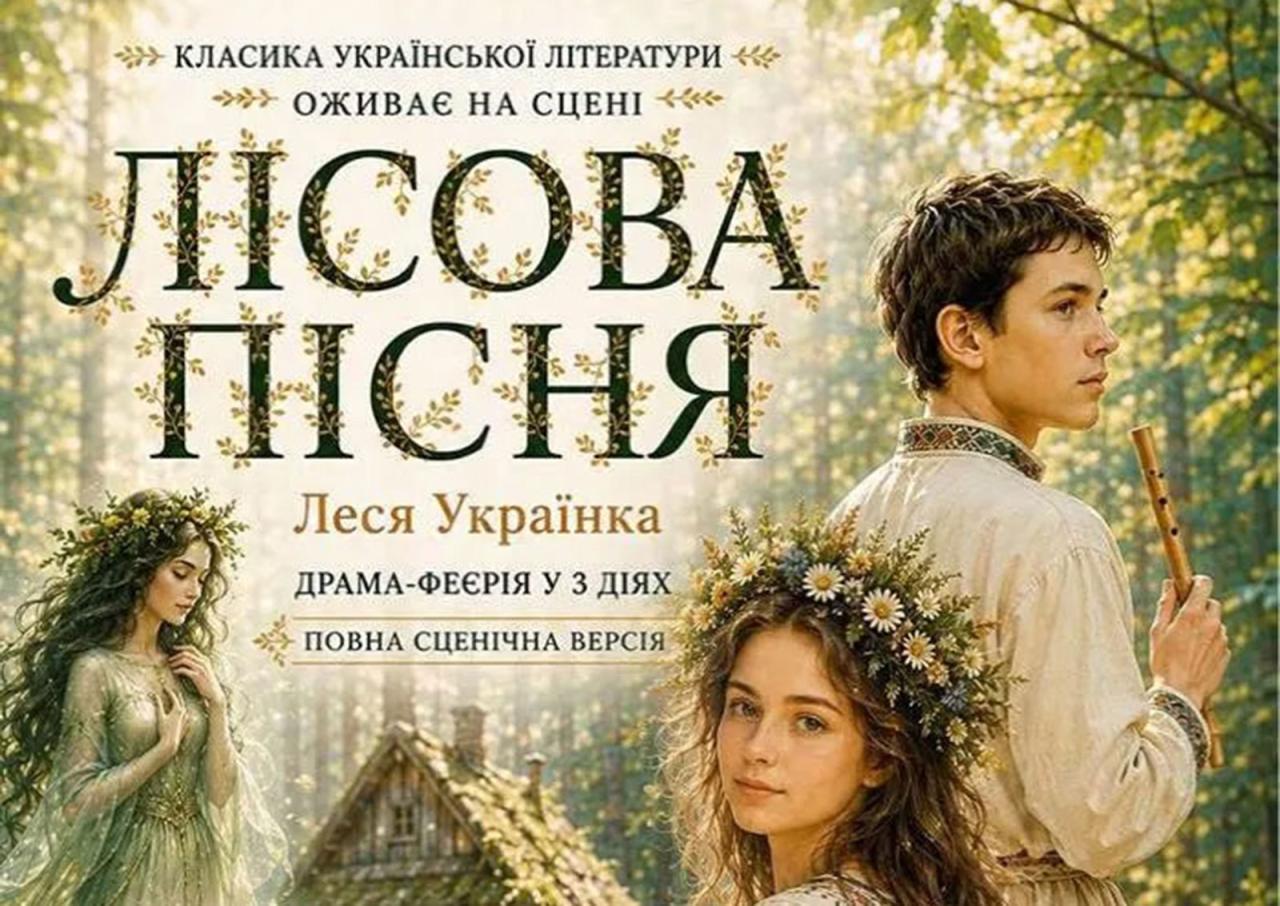 В Праге покажут спектакль «Лесная песня» Леси Украинки