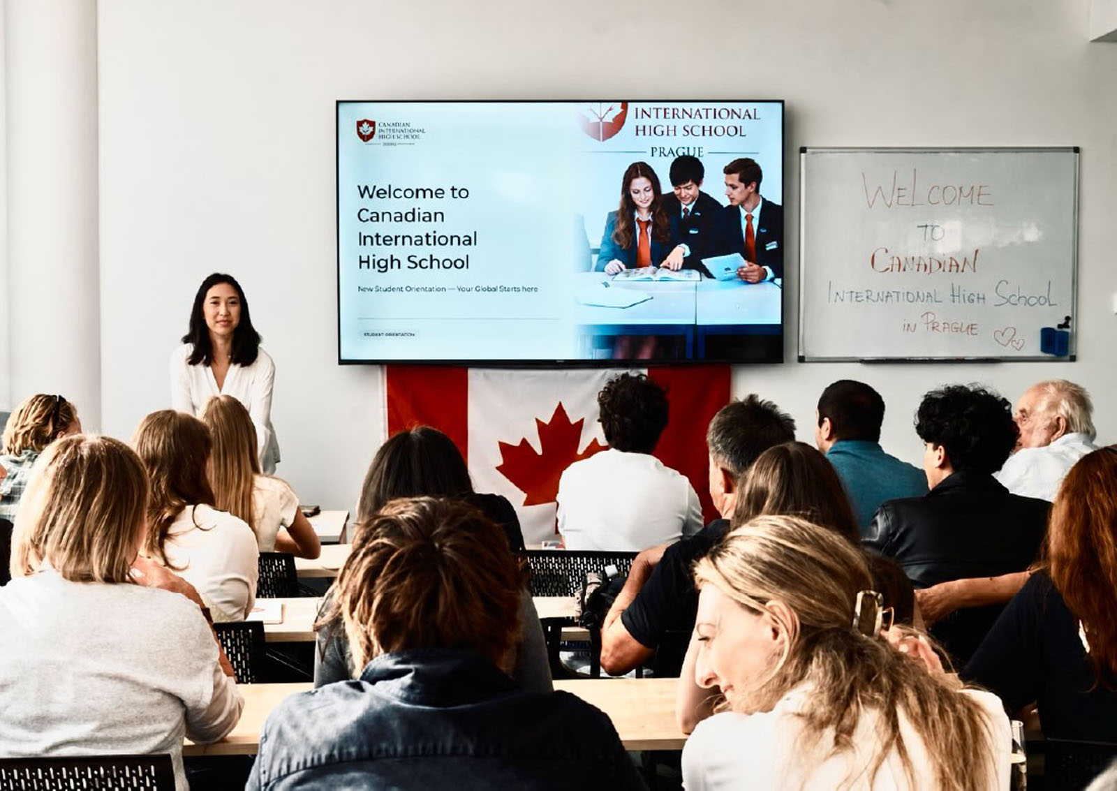 1 сентября в Canadian International High School in Prague: здесь начинается новая история