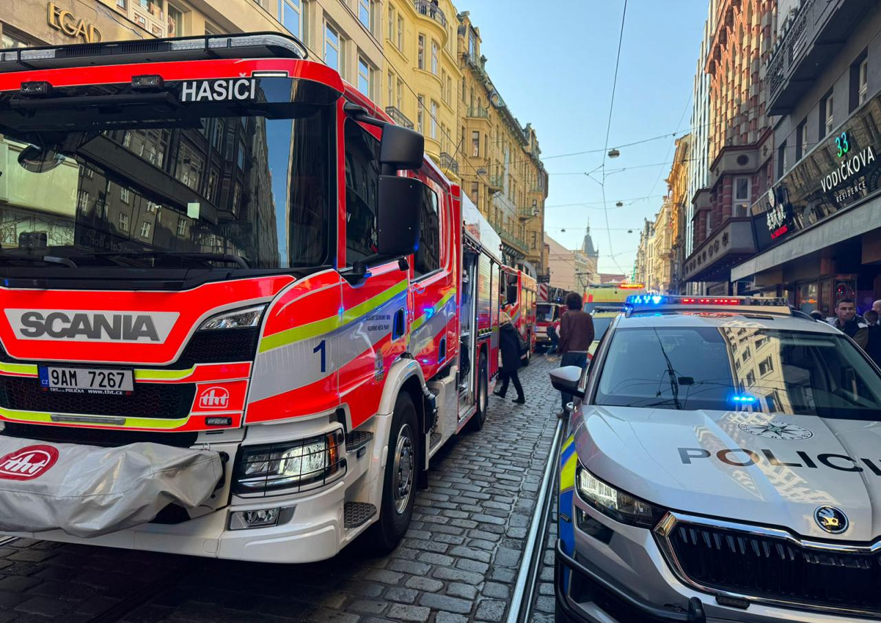 В центре Праги в ресторане взорвался газовый баллон