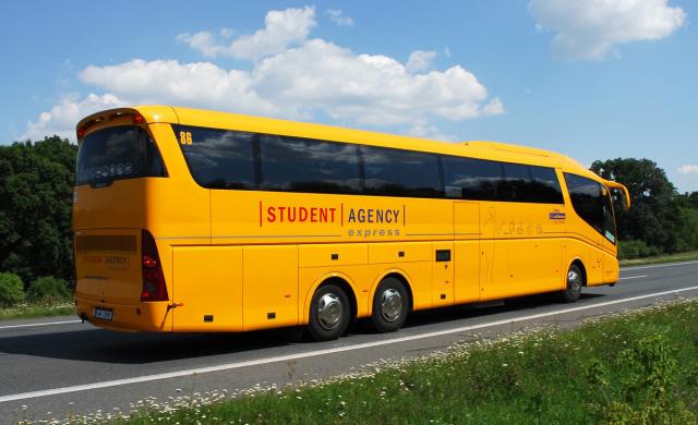 Путешествуем автобусами STUDENT AGENCY по Чехии и Европе