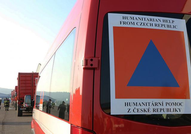 Чехия отправила Украине 40 тонн гуманитарной помощи