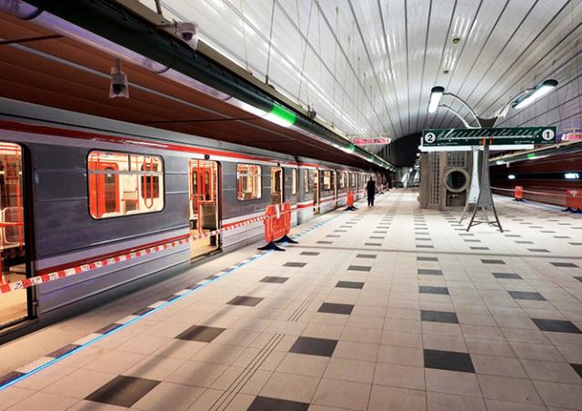 Новый участок «зеленой» ветки пражского метро откроют 6 апреля в 15:00