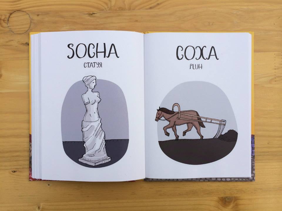 Книга похожие слова. Веселый чешско-русский словарь в картинках. Смешной чешский словарь. Чешско-русский словарь в картинках. Веселый чешско русский словарь.