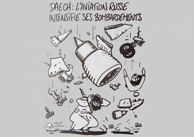 Charlie Hebdo опубликовал карикатуры на крушение А-321 в Египте