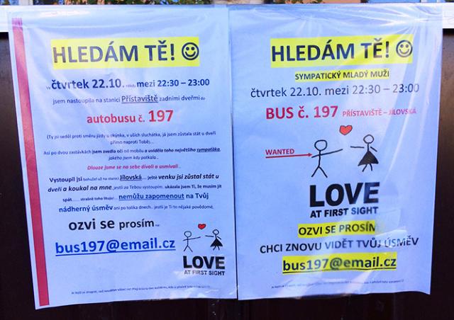 Любовь с первого взгляда: в Праге девушка ищет прекрасного незнакомца из автобуса