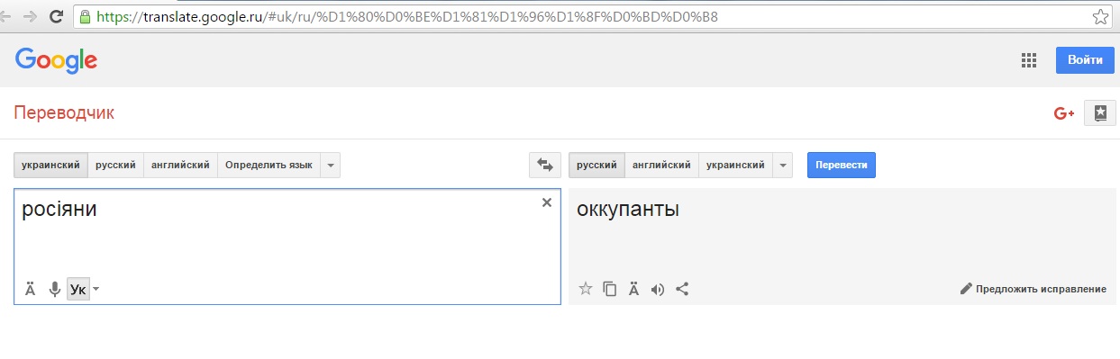 Переводчик с изображения гугл