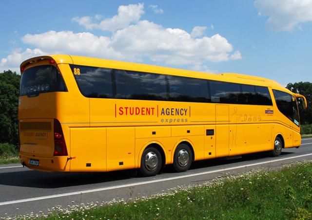 Автобусы Student Agency сменят название с 4 апреля